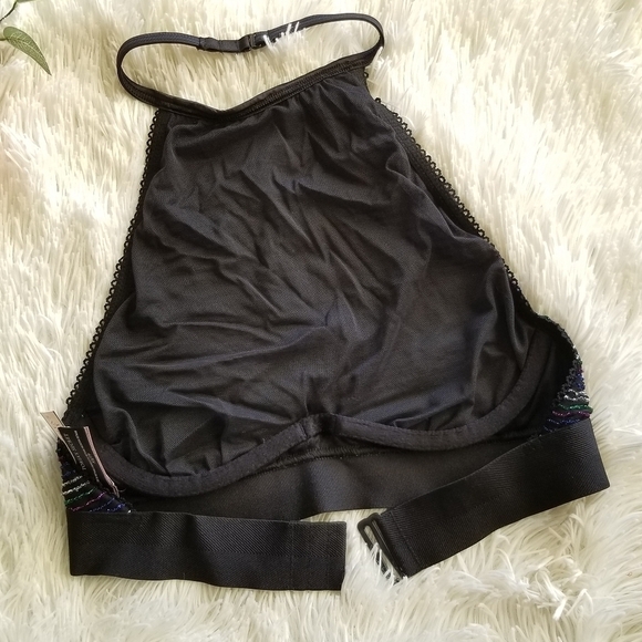 Victoria's Secret Metallic High Neck Brallet XS - Picture 5 of 8